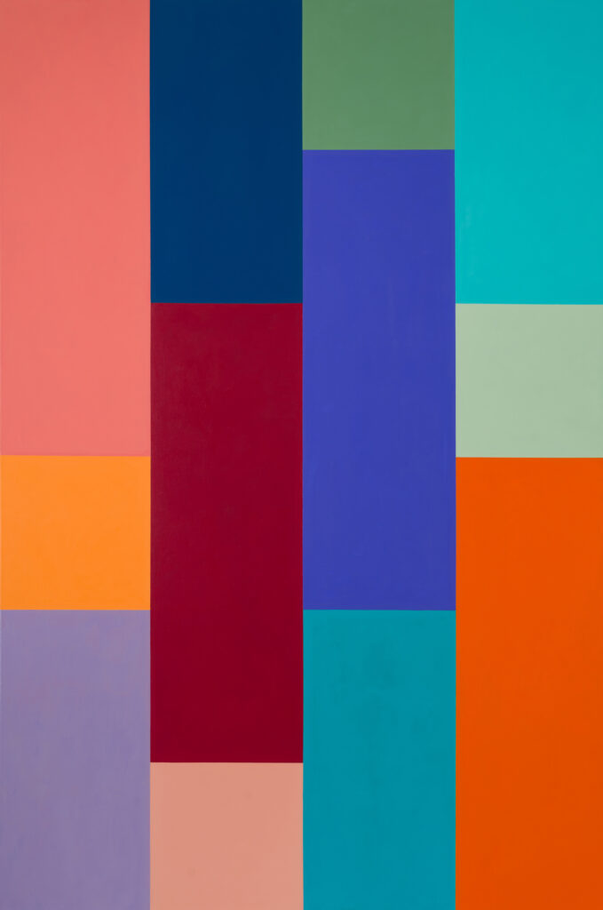 Serie Monumentos nº11, 2025_Oleo sobre tela,150 x 100 cm